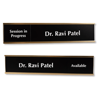 Custom Slider Sign   Do Not Disturb/Welcome