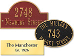 Address Plaques