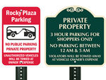 Custom Parking Signs
